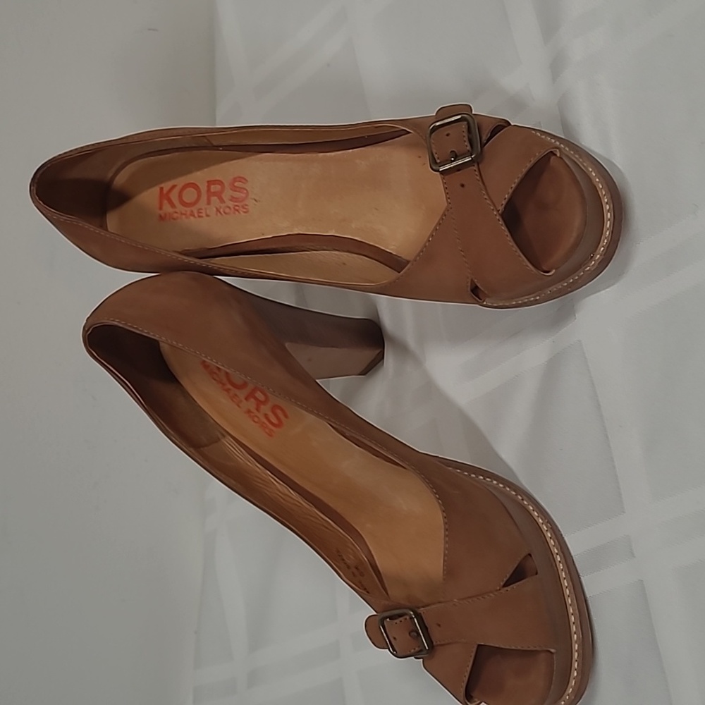Kors Michael Kors Women's Peep Toe Heels - Picture 2 of 11